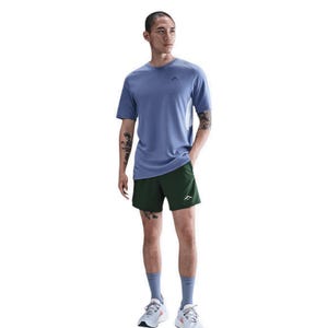Trail Men's Dri-FIT 6" Brief-Lined Running Shorts - Green