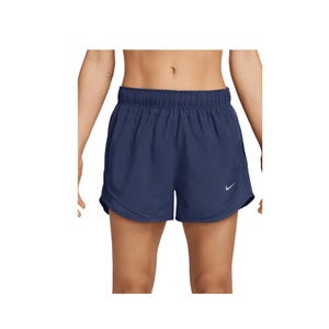 Tempo Women's Dri-FIT Mid-Rise Brief-Lined Running Shorts - Navy