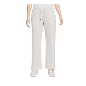 Sportswear Chill Knit Women's Mid-Rise Lightweight Open-Hem Pants (A/W) - White