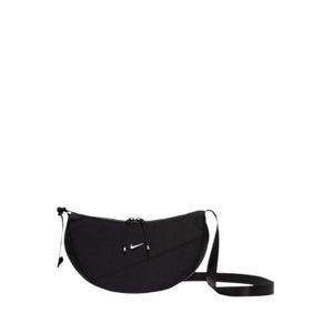 Aura Crescent Crossbody Unisex Shoulder Bag - Black
