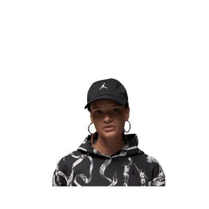 Jordan Club Unstructured Curved-Bill Hat - Black