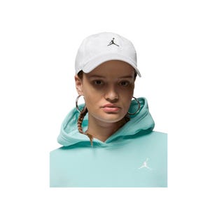 Jordan Club Unstructured Curved-Bill Hat (K/U) - White
