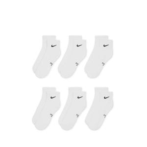 Everyday Kids' Cushioned Ankle Socks (6 Pairs) - White