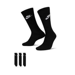 U NK NSW EVERYDAY ESSENTIAL CR Unisex Socks - BLACK