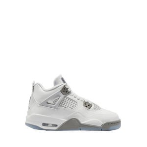 Air Jordan 4 Retro Boys' Grade School Basketball Shoes - Photon Dust/Blue Chill