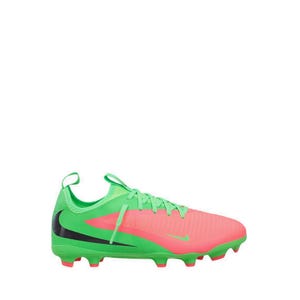 Jr Phantom 6 Low Acad Fg/Mg Men's Football Shoes - Hot Punch/Black-Green Strike