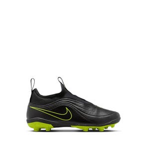 Jr. Tiempo Maestro Club MG Low-Top Soccer Cleats (K/U) - Black