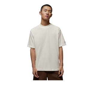 As M J Df Golf Ss Mock Men's Polo - Sail/Black