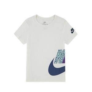 Nike Young Athlete Graphic Girl's T-shirt - Cream