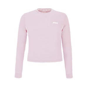 Performance Women Longsleeve Tee - Pink/Grey