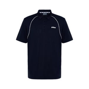 Performance Men Stripe Polo Tee - Black