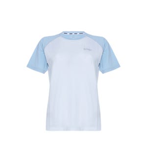 Performance Women Colorblock Short Sleeve Tee - White/Blue