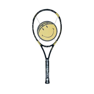 x Smiley Beast Unstrung 280g G02 Tennis Racket - Black/Yellow