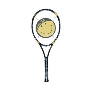 x Smiley Beast Unstrung 250g G00 Tennis Racket - Black/Yellow
