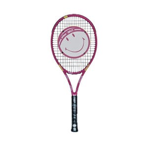 x Smiley Beast Power Women Strung 270g G02 Tennis Racket - Pink/Yellow