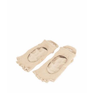 Studio Grippy Opentoe Socks Unisex - Dusty Beige