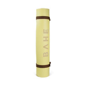 BAHE Studio Stance Mat 5mm Unisex Yoga Mat - Pale Lemon