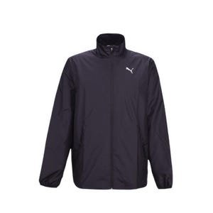 ESS Poly Woven FZ Men's Running Jacket - Black