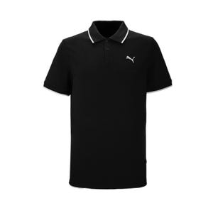 ESS ELEVATED Tipping Men's Lifestyle Polo - Black