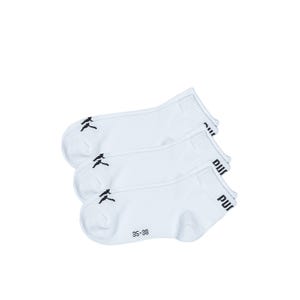 Unisex Quarter 3P - White