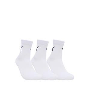 Unisex Short Sock 3P - White