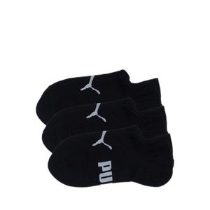 No-Show 3Pack Unisex Socks - Black