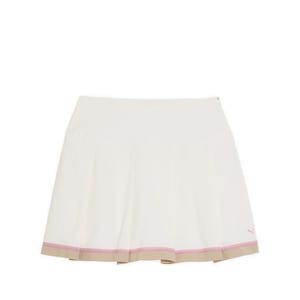 Stripe Pleated Skirt Women's - Warm White