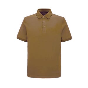 Clayton Men's Performance Polo - Khaki Brown