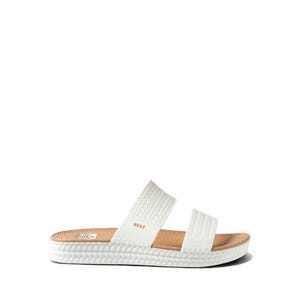 WATER VISTA SLIDE WOMENS SANDALS - WHITE/TAN