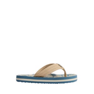 Kids Ahi Kids Boys Sandals - Blue/Tan Palm