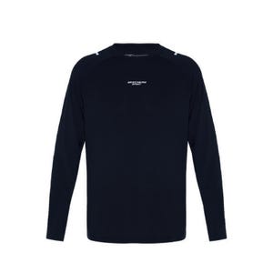 Men Sports Long Sleeve T-Shirts - Black