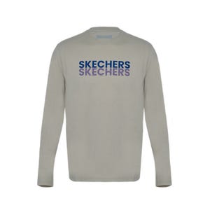 Long Sleeve Men's T-Shirt - Khaki
