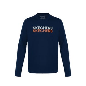 Long Sleeve Men's T-Shirt - Navy