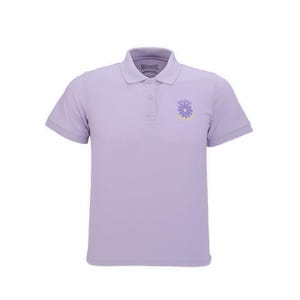 Girls Polo Shirts - Thistle