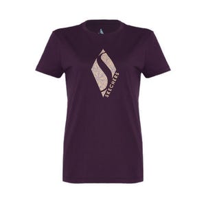Women T-Shirts - Mauve Wine