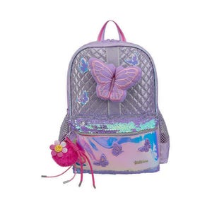 Twinkle Toes Butterfly Girl's Backpack - Pink Multi