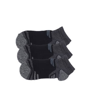 SKECHERS 3PK SELECT TERRY LOW CUT WOMEN - BLACK