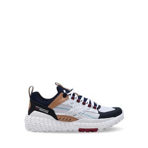 MONSTER MEN'S LEISURE SHOES - WHITE