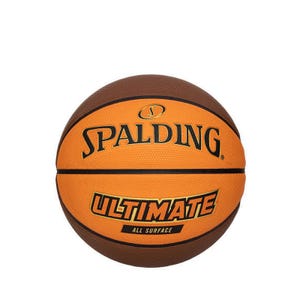 Ultimate Hexagon Rubber Basketball Size 7 - Orange/Dark Brown