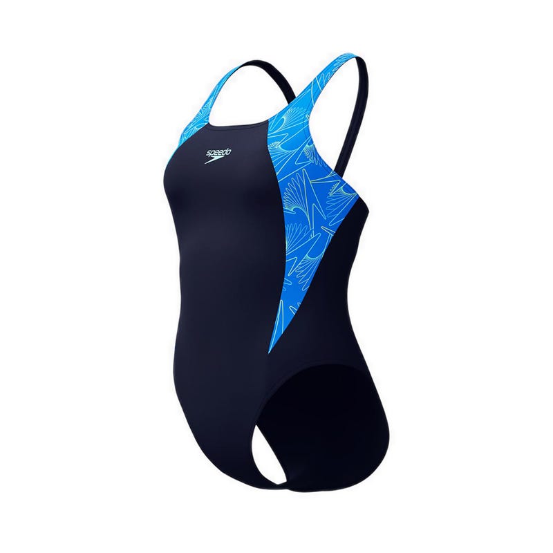 Women  Asia Fit Hyperboom Splice Muscleback Navy Blue