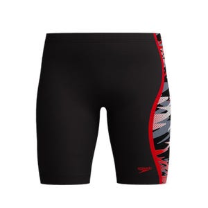 Boys Hyperboom Splice Jammer - Anthracite / High Risk Red