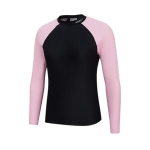 Womens EPP Rashtop - Black/Pink