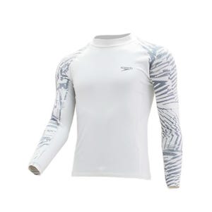 Men Long Sleeve Rashguard 1XT Xthermal White Grey