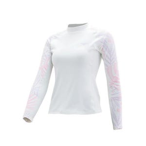 Women Long Sleeve Rashguard 1XT Xthermal - White/Pink
