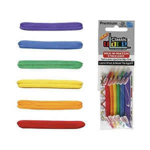 2019 Mix n Match Unisex Shoe Lace - MC Rainbow
