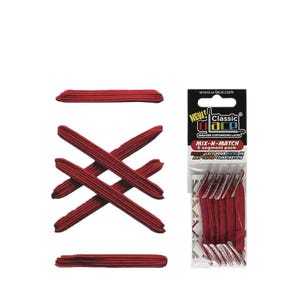 2020 Mix-n-Match Unisex Shoe Lace - Maroon