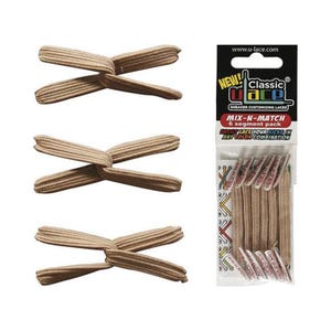 2018 Mix-n-Match Unisex Shoe Lace - Khaki