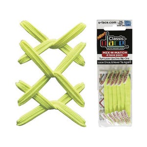 2016 Mix-n-Match Unisex Shoe Lace - Neon Yellow