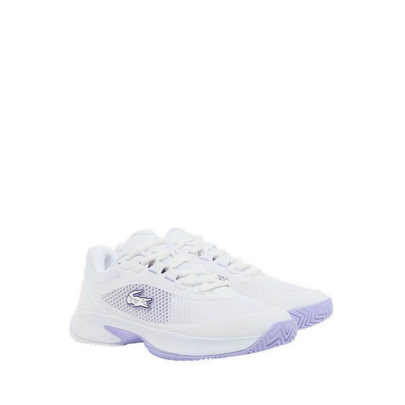 Lacoste Women's Tech Point Tennis Shoes WHITE