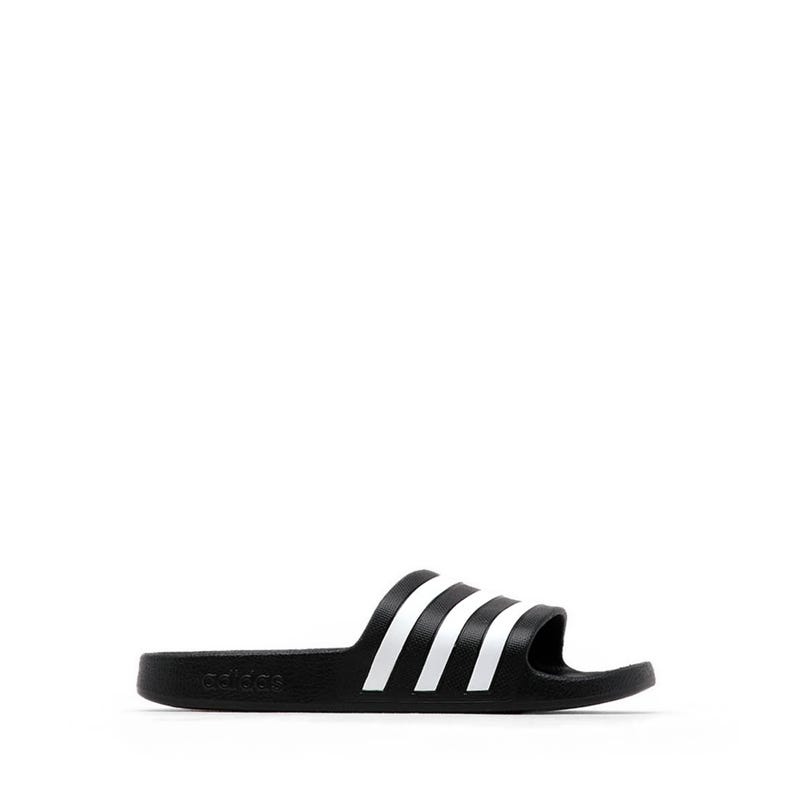 Jual Adilette Aqua Slides Unisex Sandal Black Terbaru 2025